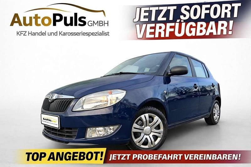 Gebraucht Skoda Fabia 75 PS (55 kW) 2015 Blau Kleinwagen