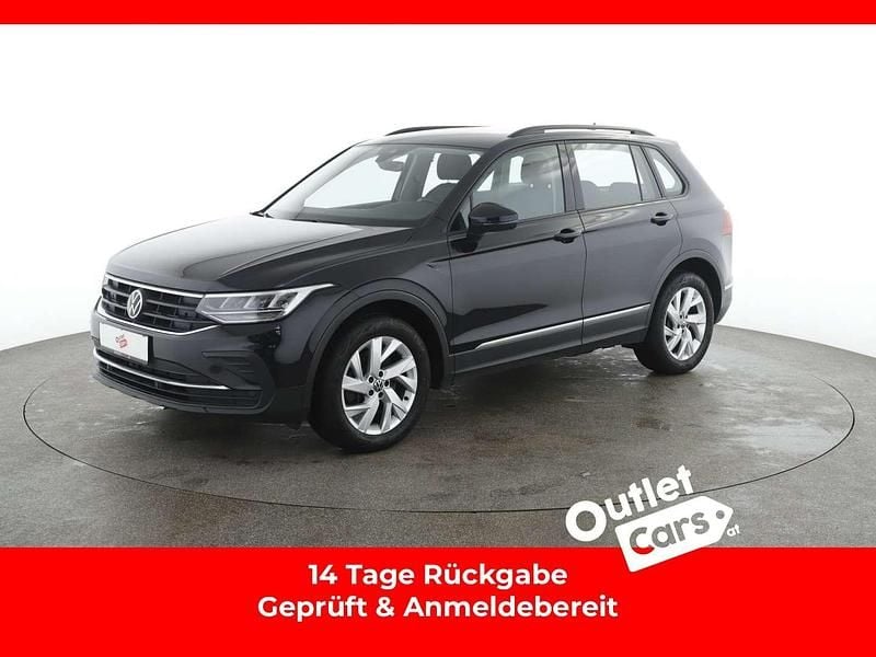Schwarz metallicperleffektno Gebraucht 2022 VW Tiguan Life SUV | € 28.550 (Superpreis) - Bild 1/3