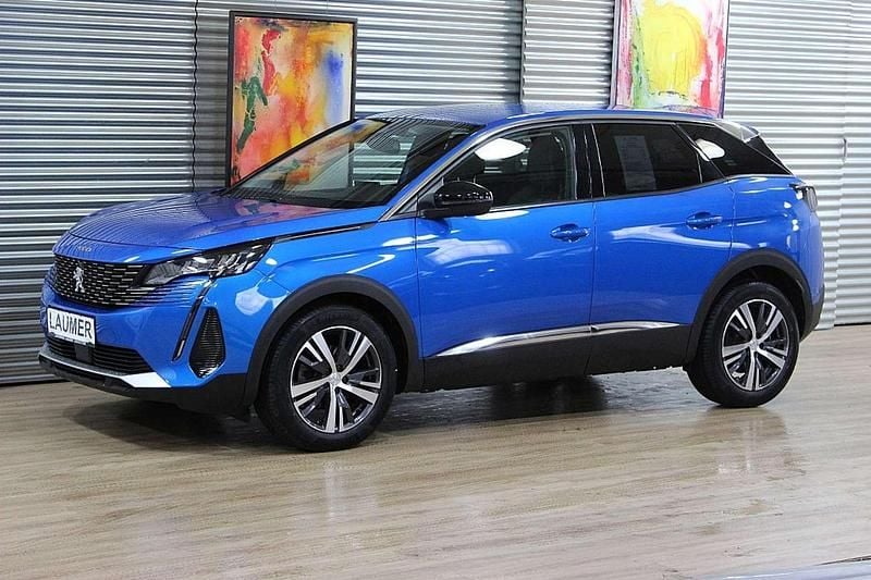 Blau Gebraucht 2022 Peugeot 3008 Allure SUV | € 24.990 (Fairer Preis) - Bild 1/4