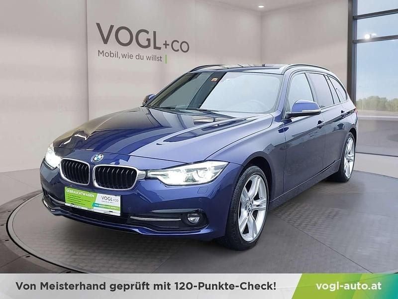 Gebraucht BMW 320 Sport Line 190 PS (139 kW) 2017 Blau Kombi