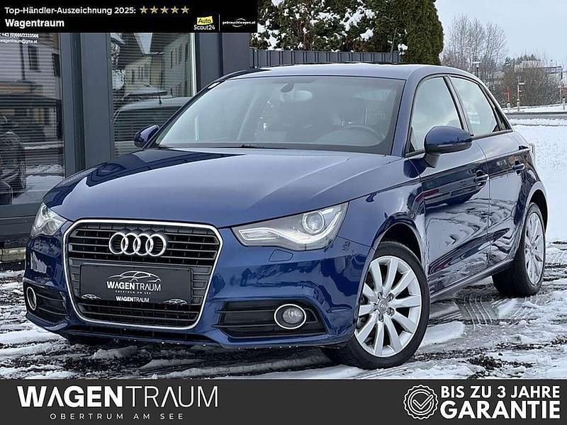 Gebraucht Audi A1 Comfort 105 PS (77 kW) 2014 Blau Kleinwagen