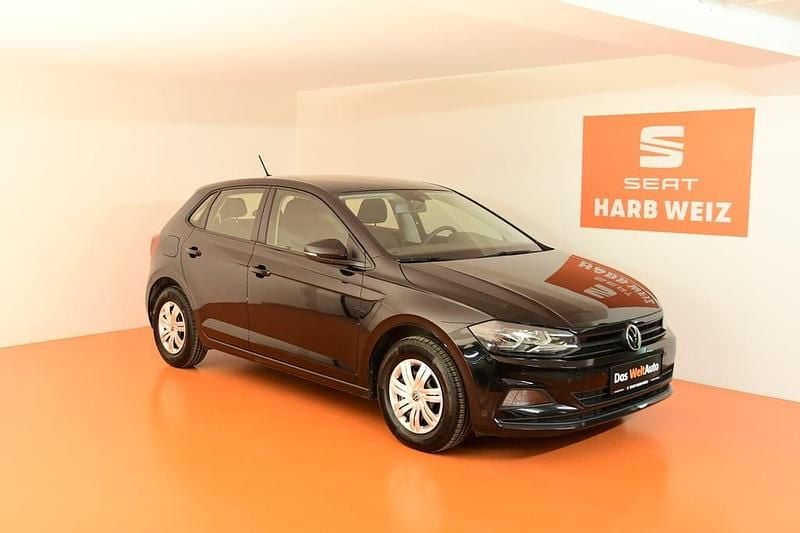 Schwarz metallic Gebraucht 2021 VW Polo Limousine | € 12.990 (Fairer Preis) - Bild 1/4