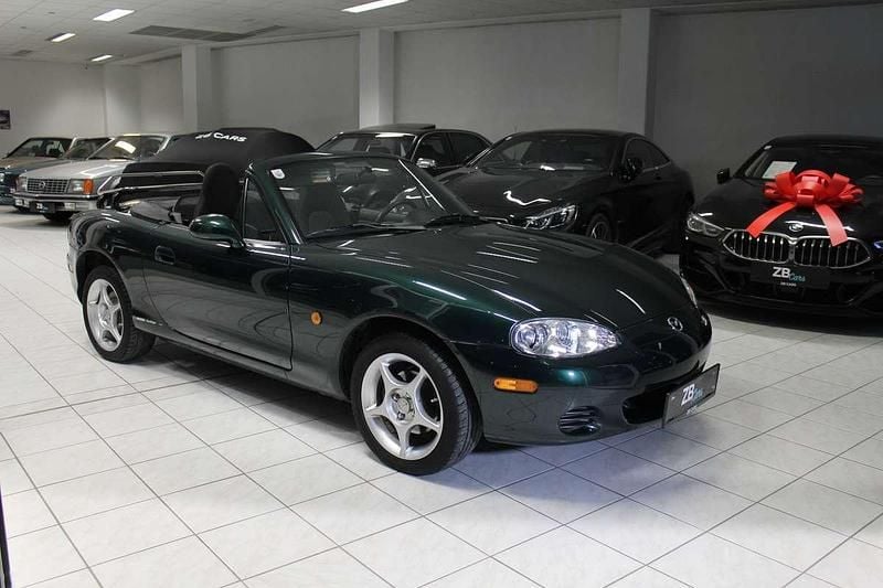 Grün Gebraucht 2002 Mazda MX5 Emotion Cabrio | € 9.890 - Bild 1/4