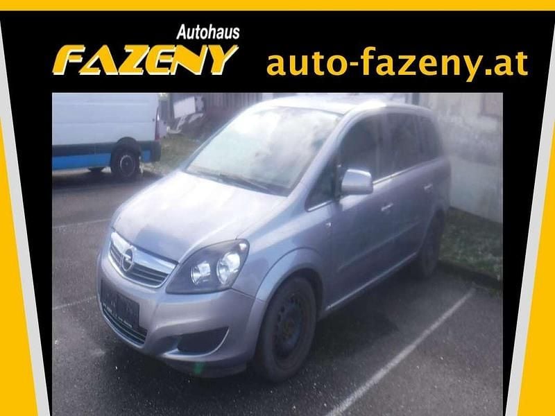 Gebraucht Opel Zafira Style 125 PS (91 kW) 2010 Silber Van / Kleinbus