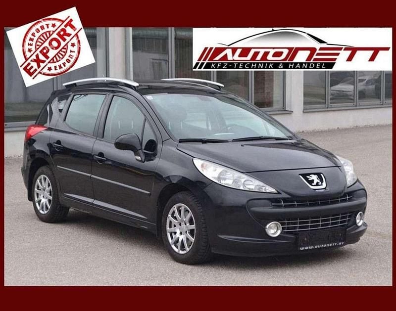 Schwarz Gebraucht 2009 Peugeot 207 Kombi | € 2.000 (Guter Preis) - Bild 1/4