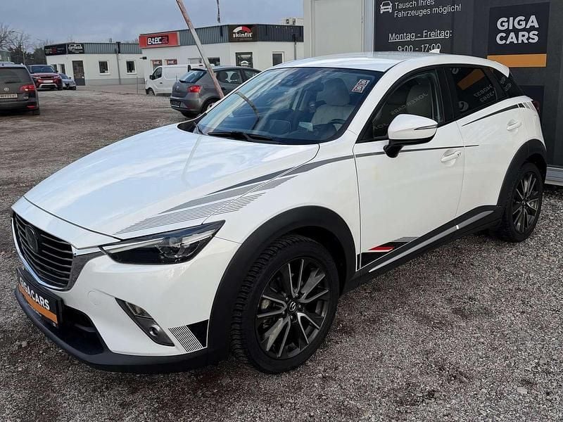 Gebraucht Mazda CX-3 Sports-Line 105 PS (77 kW) 2015 Weiß SUV