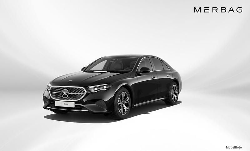 Obsidianschwarz metallic Gebraucht 2025 Mercedes E220 Limousine | € 60.990 (Fairer Preis) - Bild 1/4
