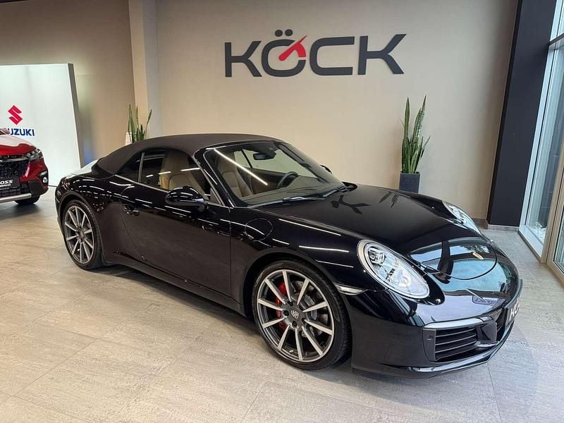 Schwarz Gebraucht 2017 Porsche 911 Carrera S Cabriolet Cabrio | € 134.911 - Bild 1/4