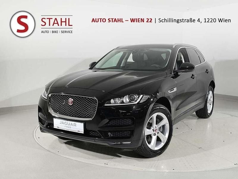 Schwarz Gebraucht 2018 Jaguar F-Pace Pure SUV | € 25.890 - Bild 1/4