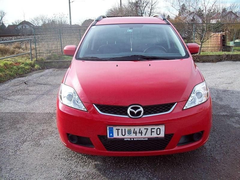 Gebraucht Mazda 5 110 PS (80 kW) 2007 Rot Van / Kleinbus