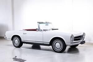 Gebraucht Mercedes 230 150 PS (110 kW) 1964 Weiß Cabrio
