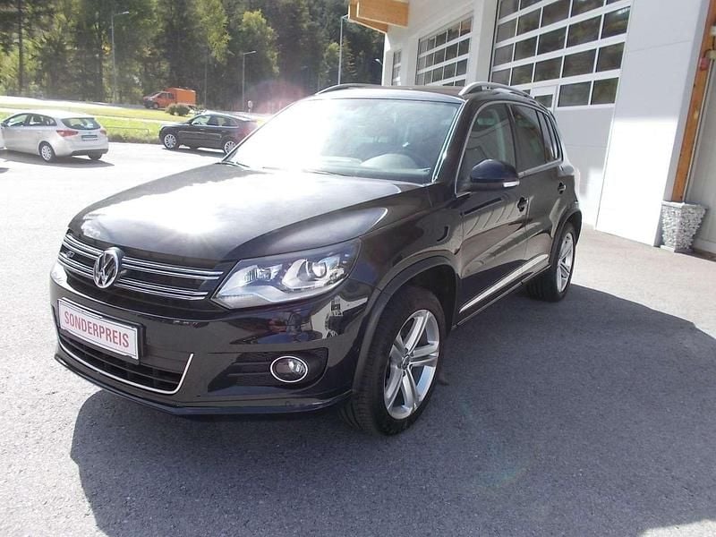 Schwarz Gebraucht 2014 VW Tiguan R-line SUV | € 16.900 (Teuer) - Bild 1/4