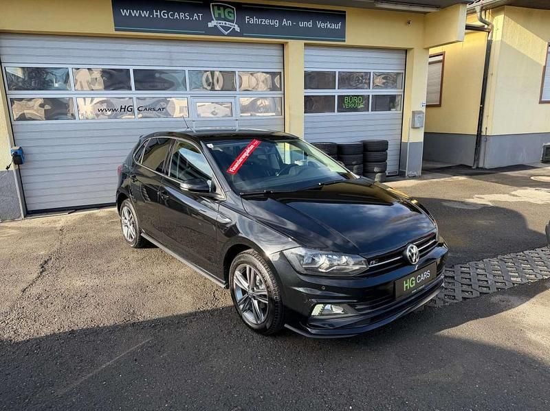 Gebraucht VW Polo R-line 95 PS (69 kW) 2018 Schwarz Kleinwagen