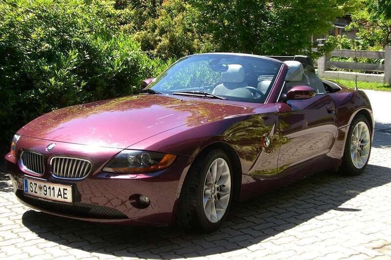 Rot Gebraucht 2004 BMW Z4 Cabrio | € 15.000 (Fairer Preis) - Bild 1/4