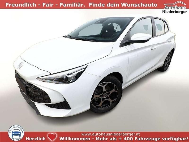 Neu MG MG3 Comfort 116 PS (85 kW) 2025 Weiß Kleinwagen