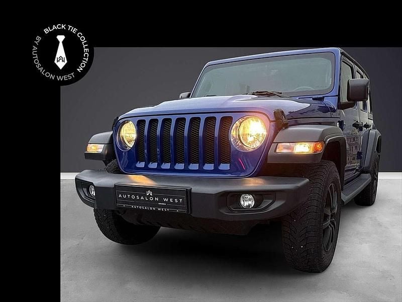 Blau Gebraucht 2021 Jeep Wrangler Unlimited Rubicon SUV | € 50.990 (Fairer Preis) - Bild 1/4