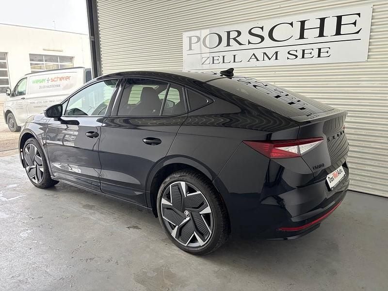 Gebraucht Skoda Enyaq iV RS 219 kW (299 PS) 2023 Schwarz  metallicperleffektno SUV