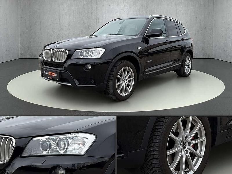 Gebraucht BMW X3 Performance 258 PS (189 kW) 2012 Schwarz SUV
