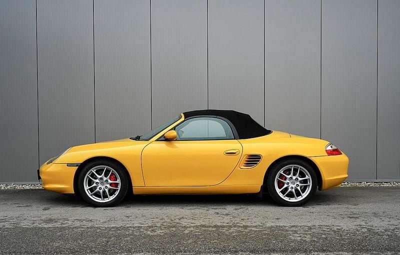 Gebraucht Porsche Boxster S 260 PS (191 kW) 2003 Gelb Cabrio