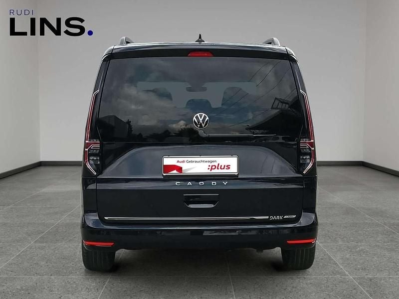 Gebraucht VW Caddy Maxi Dark Label 122 PS (89 kW) 2025 Schwarz  metallicperleffektno Van / Kleinbus