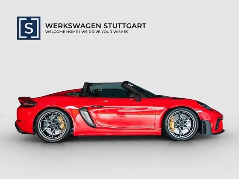 Gebraucht Porsche 718 Spyder 500 PS (367 kW) 2024 Rot Cabrio