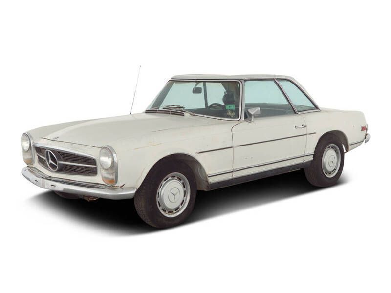 Weiß Gebraucht 1968 Mercedes SL280 Cabrio | € 49.900 - Bild 1/4
