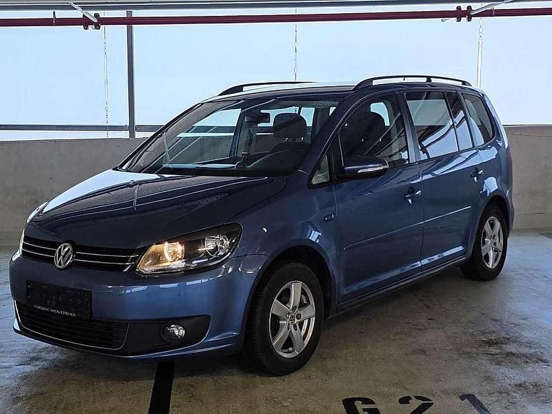 Gebraucht VW Touran 105 PS (77 kW) 2014 Blau Van / Kleinbus