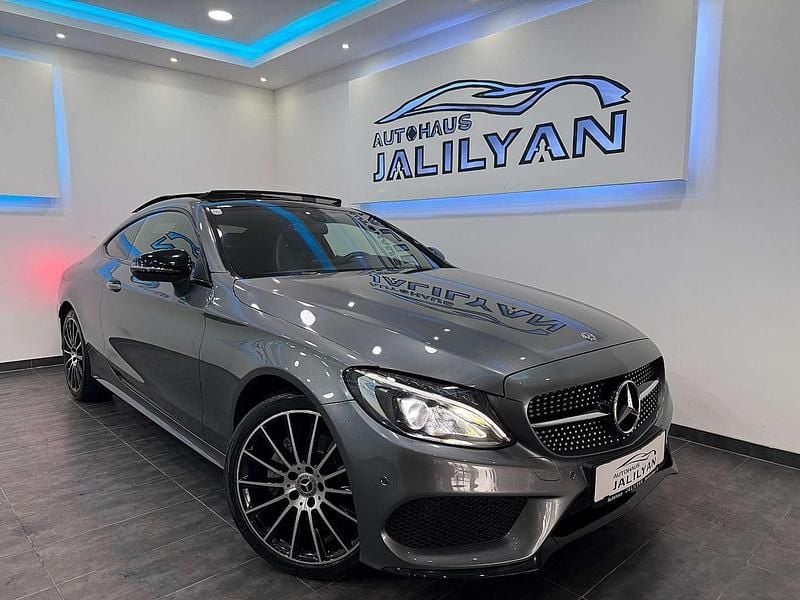 Grau Gebraucht 2017 Mercedes C220 AMG line Coupé | € 29.990 (Fairer Preis) - Bild 1/4