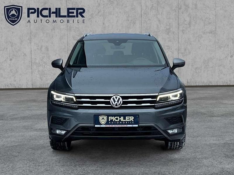 Gebraucht VW Tiguan Allspace Highline 200 PS (147 kW) 2021 Dunkelgrau  metallic SUV