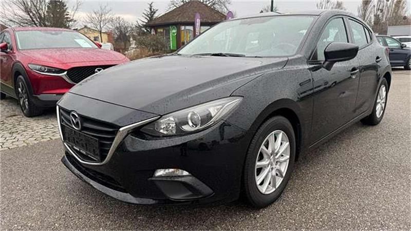 Schwarz Gebraucht 2014 Mazda 3 Emotion Limousine | € 9.490 (Etwas zu teuer) - Bild 1/3