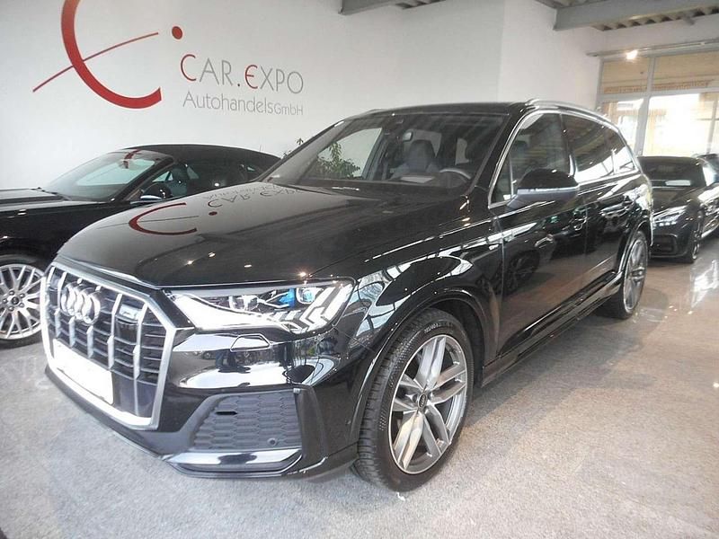Schwarz Gebraucht 2023 Audi Q7 S-Line SUV | € 92.802 - Bild 1/4