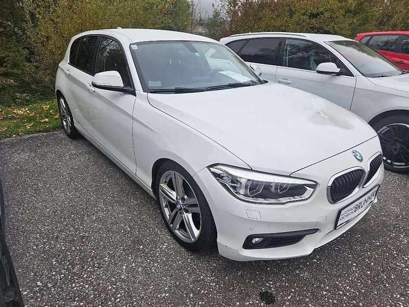 Gebraucht BMW 116 Advantage 109 PS (80 kW) 2018 Weiß Kleinwagen