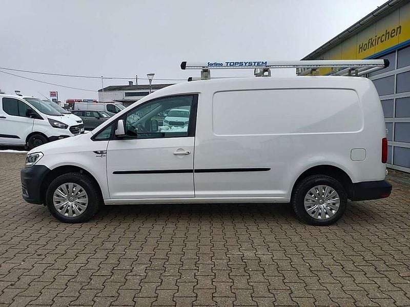 Gebraucht VW Caddy Maxi 122 PS (89 kW) 2021 Weiß Van / Kleinbus
