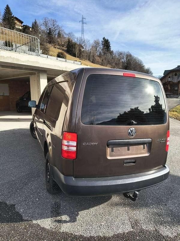 Gebraucht VW Caddy Maxi 110 PS (80 kW) 2011 Braun Van / Kleinbus