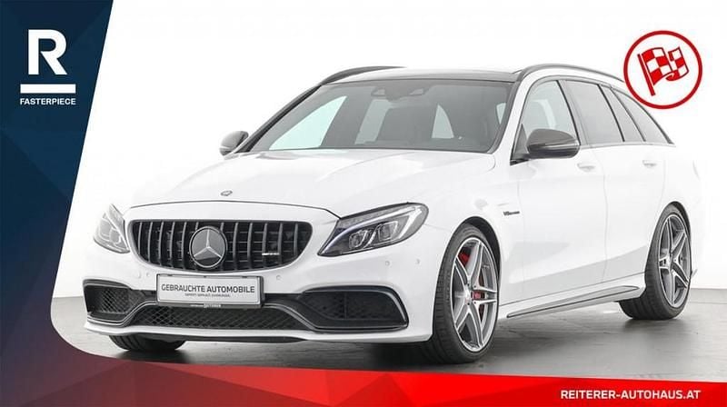 Weiß Gebraucht 2015 Mercedes C63 AMG AMG Kombi | € 48.990 (Etwas zu teuer) - Bild 1/4