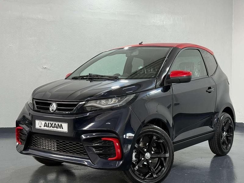 Neu Aixam City Sport 2025 Schwarz Kleinwagen