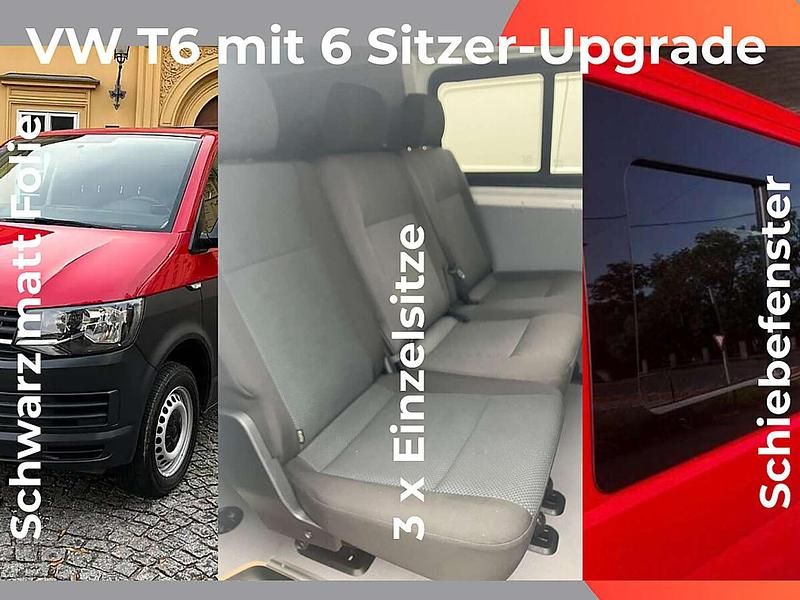 Gebraucht VW T6 114 PS (83 kW) 2018 Rot Van