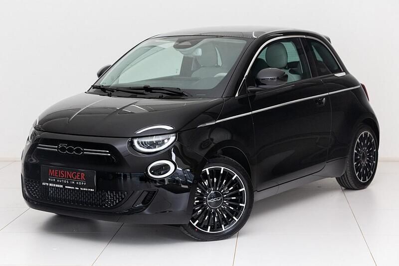 Schwarz Gebraucht 2023 Fiat 500e La Prima Kleinwagen | € 26.900 (Teuer) - Bild 1/4