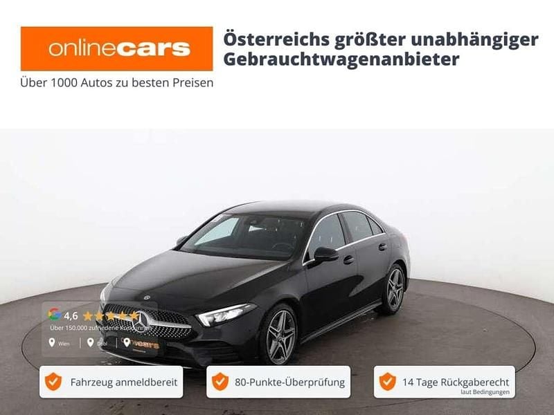 Schwarz Gebraucht 2020 Mercedes A180 AMG line Limousine | € 23.190 (Fairer Preis) - Bild 1/4