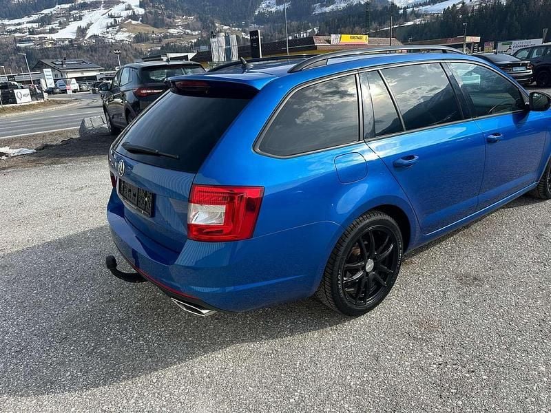 Gebraucht Skoda Octavia vRS 184 PS (135 kW) 2017 Blau Kombi