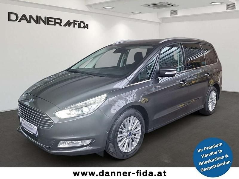Grau Gebraucht 2016 Ford Galaxy Titanium Van / Kleinbus | € 17.480 (Superpreis) - Bild 1/4