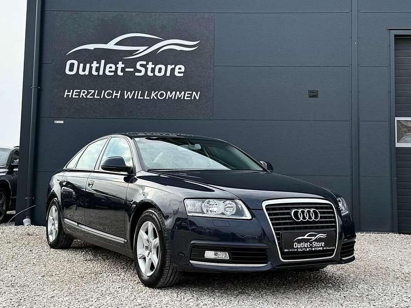 Blau Gebraucht 2009 Audi A6 Comfort Limousine | € 11.790 (Teuer) - Bild 1/4