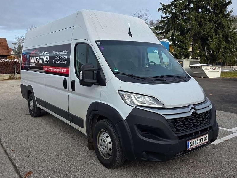 Gebraucht Citroën Jumper Start 165 PS (121 kW) 2022 Weiß Van / Kleinbus