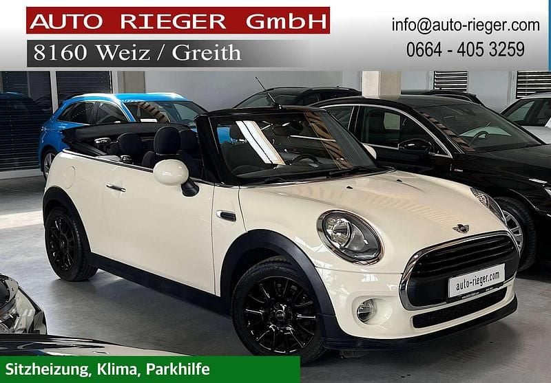 Weiß Gebraucht 2018 Mini One Cabriolet Pepper Cabrio | € 18.490 - Bild 1/4