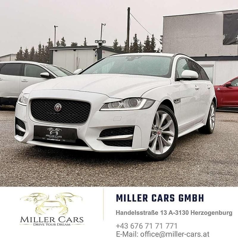 Gebraucht Jaguar XF Sportbrake R-Sport 179 PS (131 kW) 2018 Weiß Kombi