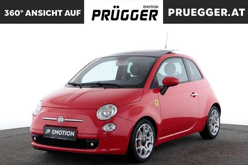 Gebraucht Fiat 500 101 PS (74 kW) 2008 Rot Limousine