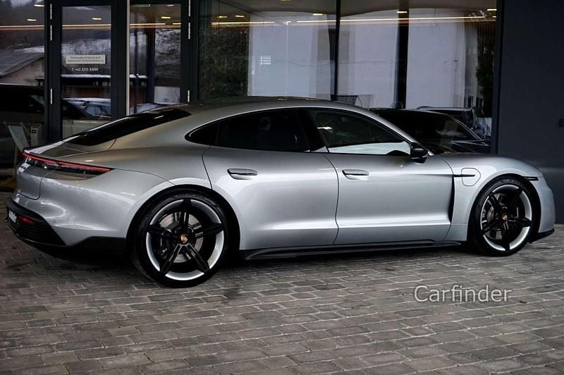 Gebraucht Porsche Taycan Turbo Sport 500 kW (680 PS) 2023 Silber Limousine