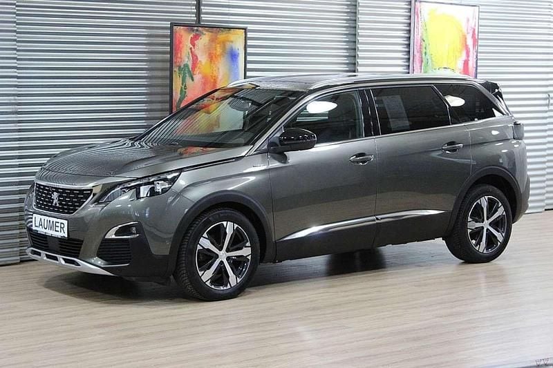 Gebraucht Peugeot 5008 GT-line 165 PS (121 kW) 2018 Grau Van / Kleinbus