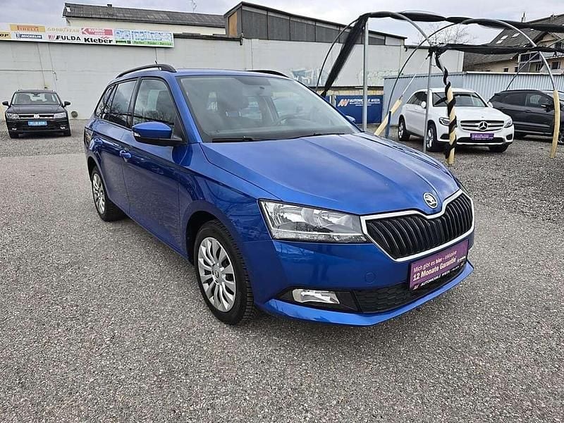 Gebraucht Skoda Fabia 95 PS (69 kW) 2021 Blau Kombi
