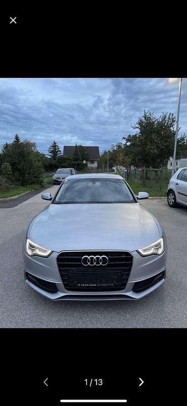 Gebraucht Audi A5 S-Line 136 PS (100 kW) 2015 Silber Coupé